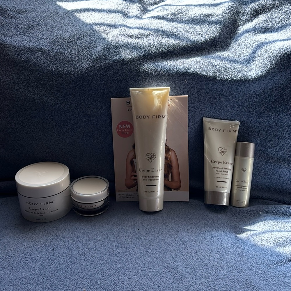 Body firm- set of facial/ body creams- treatments..